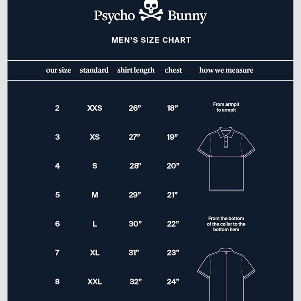 Psycho Bunny Tan Short Sleeve Tshirt Size 7 (XL) - Picture 5 of 5